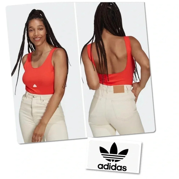 Adidas New Rib Bodysuit - NWT - Picture 1 of 7